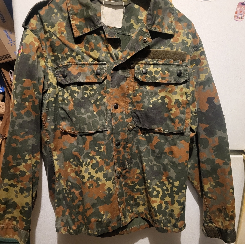 EAST GERMAN FLECKTARN CAMO FIELD SHIRT